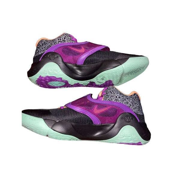Nike KD Trey 5 X | Vivid Purple basketball shoes new | DD9538-013 | Size 11 - Picture 1 of 11